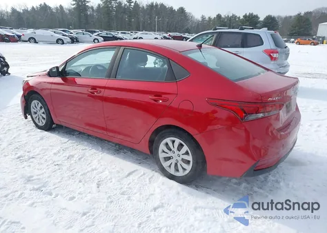 2019 Hyundai Accent Se z USA, uszkodzony, nr VIN 3KPC24A38KE080164
